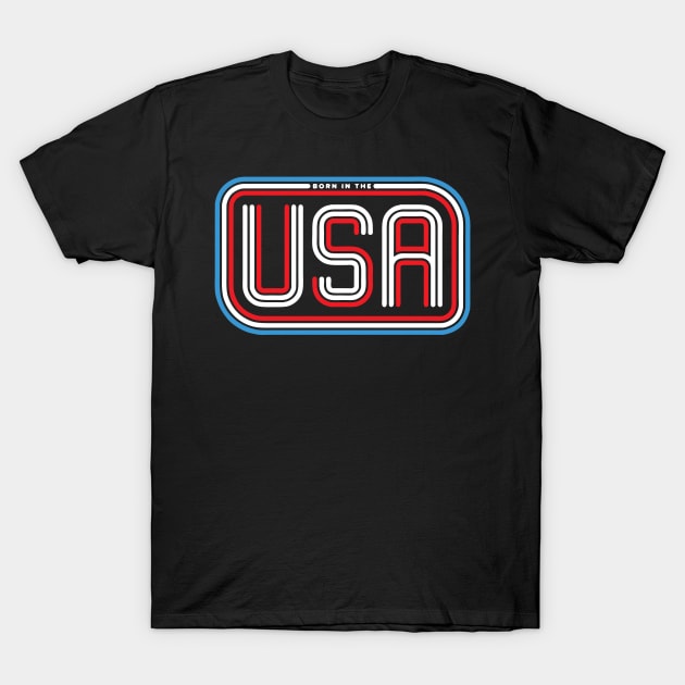 USA T-Shirt by ikkyferrs